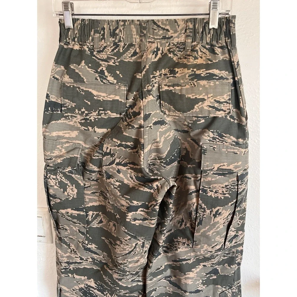 US Air Force Camo Cargo Pants Men's 30R USAF Camouflage Pattern Utility Trouser